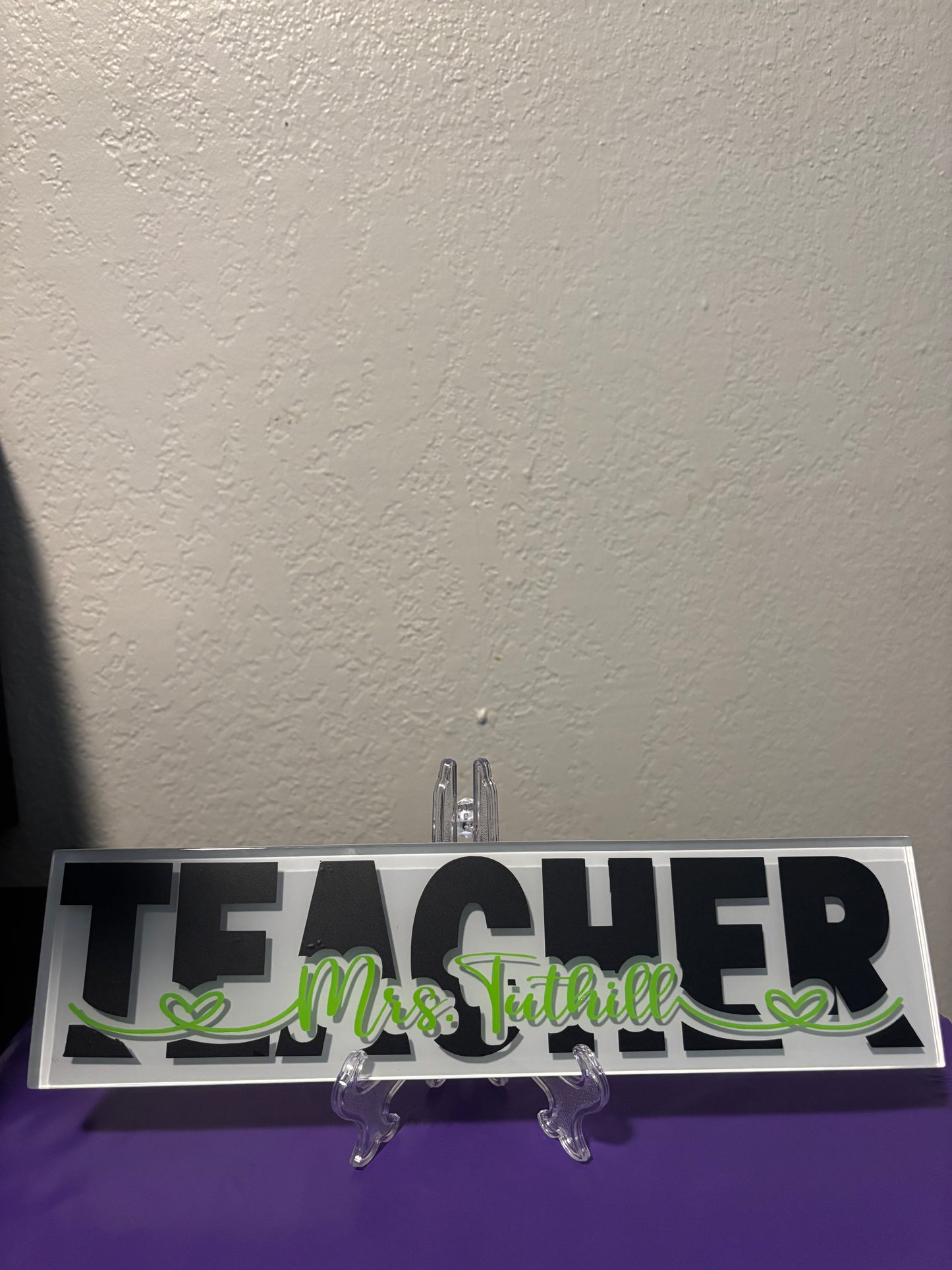 Teacher/Administrator Plaque