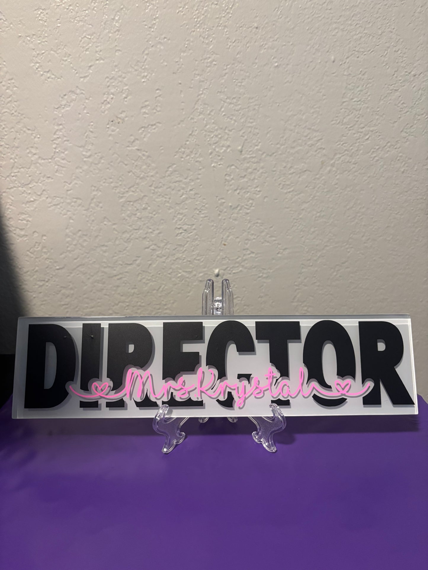 Teacher/Administrator Plaque