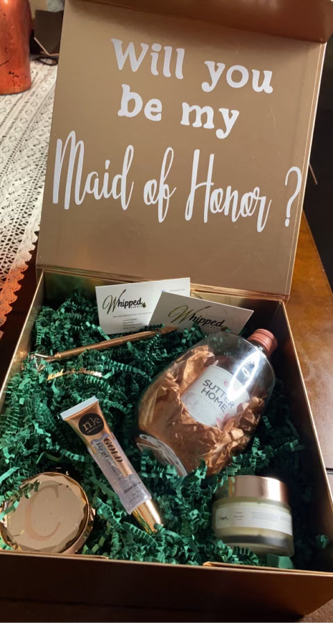 Custom EMPTY Bridesmaid Boxes